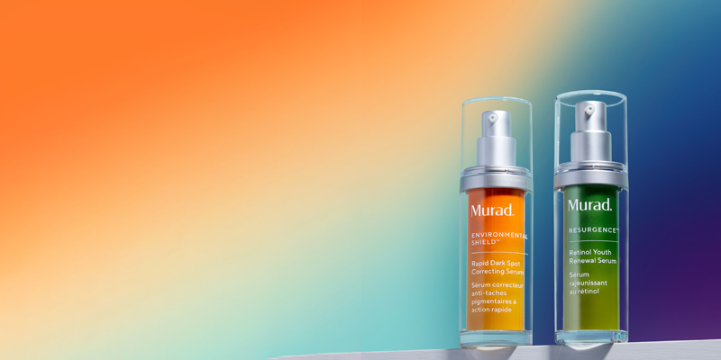 Perfect Partners: Achieve Brighter and Smoother Skin with Murad’s Rapid Dark Spot Correcting Serum and Retinol Youth Renewal Serum