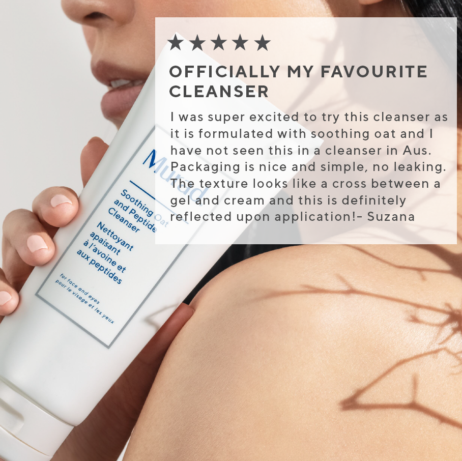 Soothing Oat and Peptide Cleanser